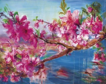 parau na te varua ino worte teufels Ölbilder verkaufen - Pfirsichblüte 7 Moderne